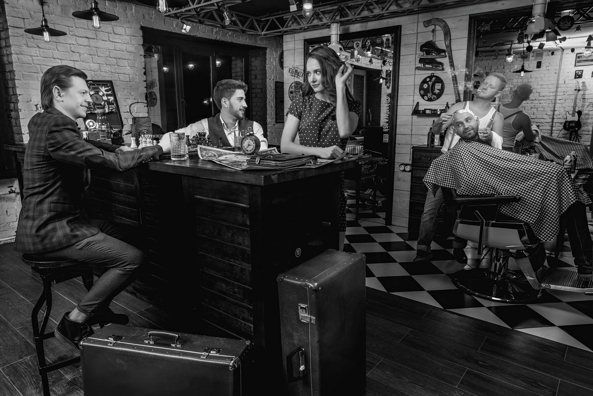 Процесс работы барбершопа