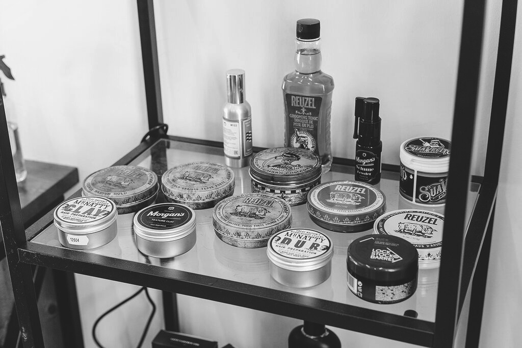 Ассортимент барбершопа