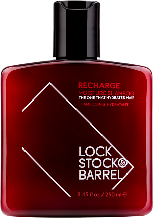 Шампунь для густых, седых, жестких волос LS&B Recharge Moisture Shampoo